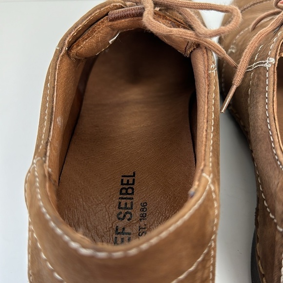 Josef Seibel Fergey 20 Brown Nubuck Leather Sneaker Shoe Size 40 - Picture 11 of 16